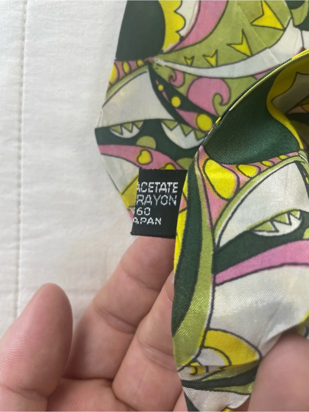 Vintage Retro Neck, Head, Waist Scarf Sash